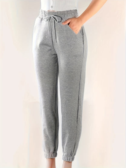 Vzyzv Fleece Thickened Sweatpants, Winter Warm Sports Running Pants, Women's Activewear